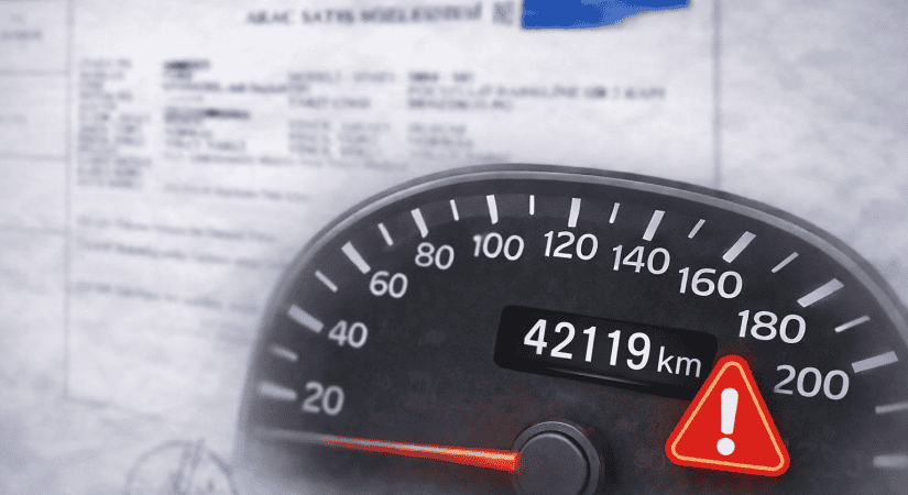 Kilometresi düşürülmüş araç sattım – noter satış sözleşmesi ve kilometre göstergesi