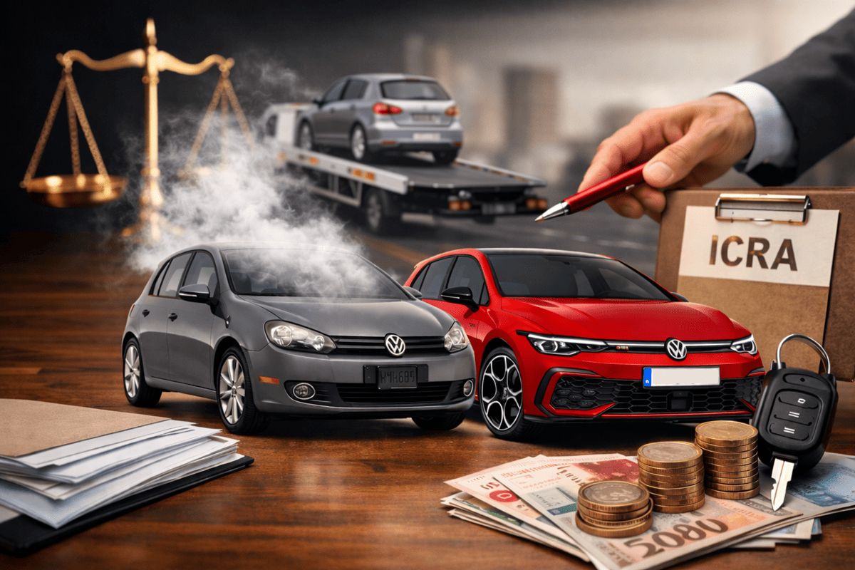 araç değişim davası