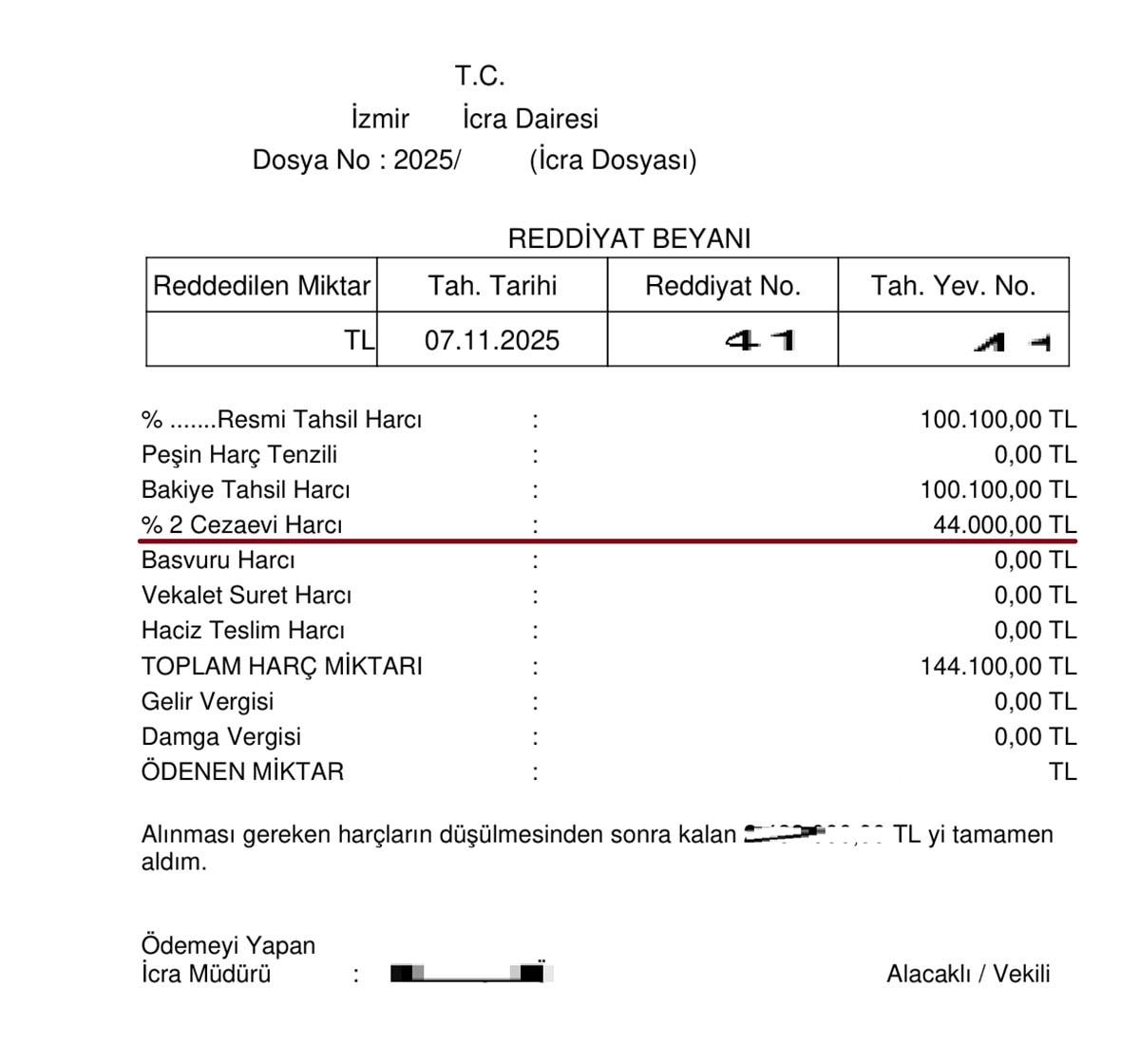 araç değişim icra